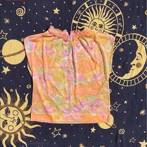 VTG | 60’s Vanity Fair Sheer Floral Blouse 36